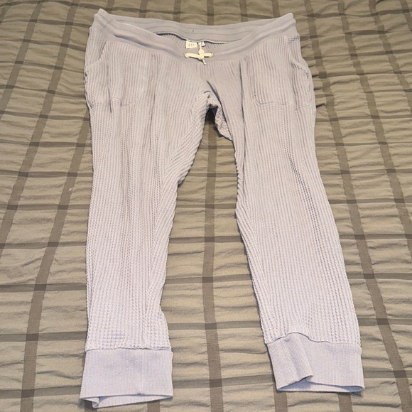 Maternity under belly waffle jogger pants - Picture 2 of 3